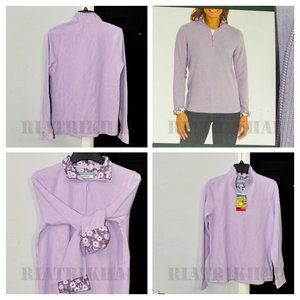 NWT Purple Orvis‎ ladies Comfort Sweater